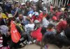 Stampede in Kenya as Residents Surge for Food Aid